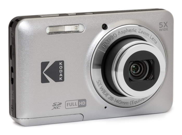 Kodak PIXPRO FZ55 Cámara Digital 16 MP Zoom 5x Plata