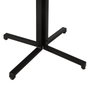 Ixia Mesa de Decoración Natural-Negro DM-Metal