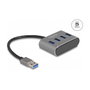 DeLOCK Concentrador USB 4 puertos 5 Gbps USB 3.2 Gen 1 Negro