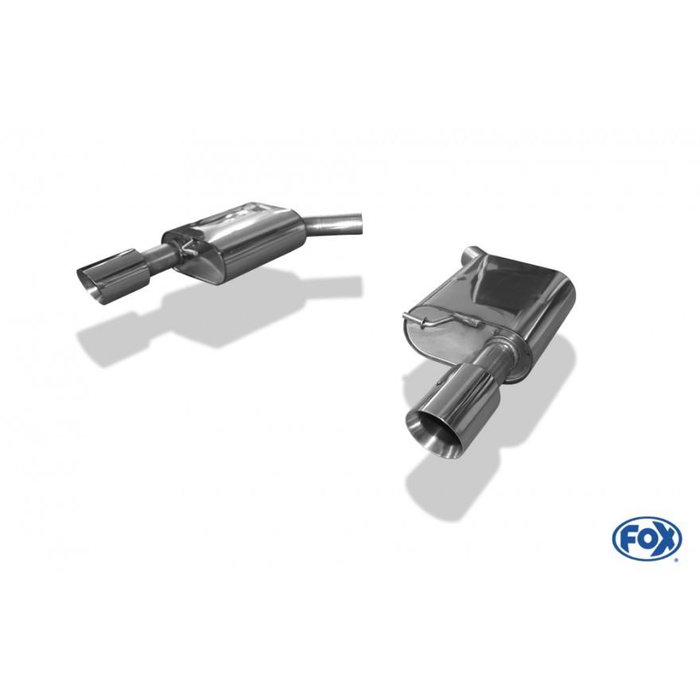 Fox Tubo de Escape Silencioso Trasero Derecha-Izquierda FXAU160003-293 para Audi A7 4G, Motor 3.0L TFSI, 63.5mm, Homologación ECE Fox Tubo de Escape Silencioso Trasero Derecha-Izquierda FXAU160003-293 para Audi A7 4G, Motor 3.0L TFSI, 63.5mm, Homologación ECE