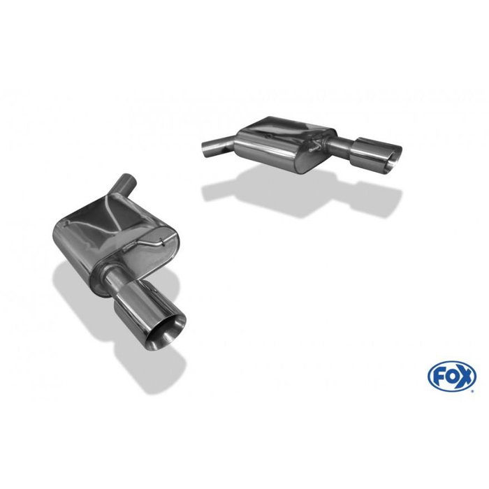 Fox Tubo de Escape Silencioso Trasero Derecha-Izquierda FXAU160003-293 para Audi A7 4G, Motor 3.0L TFSI, 63.5mm, Homologación ECE Fox Tubo de Escape Silencioso Trasero Derecha-Izquierda FXAU160003-293 para Audi A7 4G, Motor 3.0L TFSI, 63.5mm, Homologación ECE
