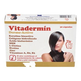 DIS Vitadermin 30 Cápsulas Piel Cabello Uñas