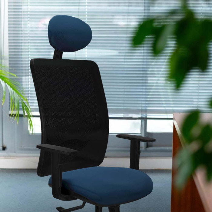 PIQUERAS Y CRESPO Silla de oficina Zulema Turquesa y Negro PIQUERAS Y CRESPO Silla de oficina Zulema Turquesa y Negro