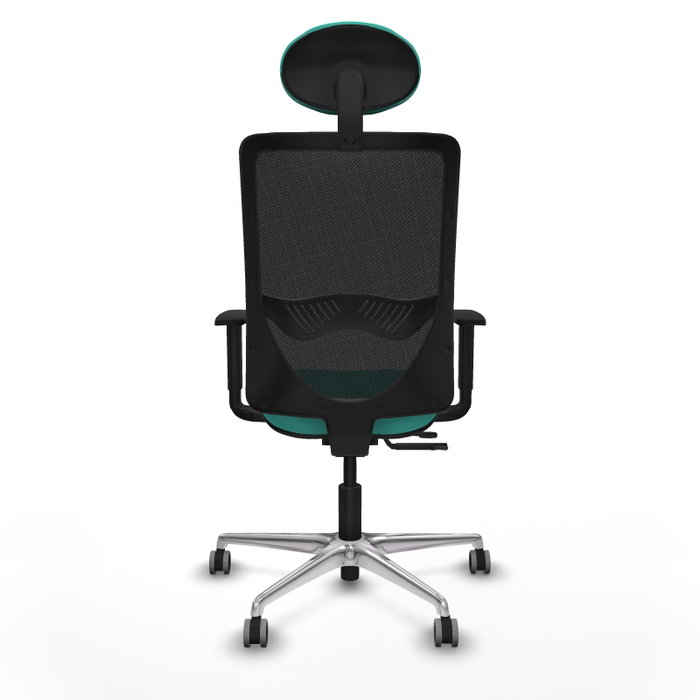 PIQUERAS Y CRESPO Silla de oficina Zulema Turquesa y Negro PIQUERAS Y CRESPO Silla de oficina Zulema Turquesa y Negro