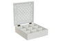 DKD Home Decor Caja de Infusiones Romantico 24 x 8 x 24 cm (2 Unidades)