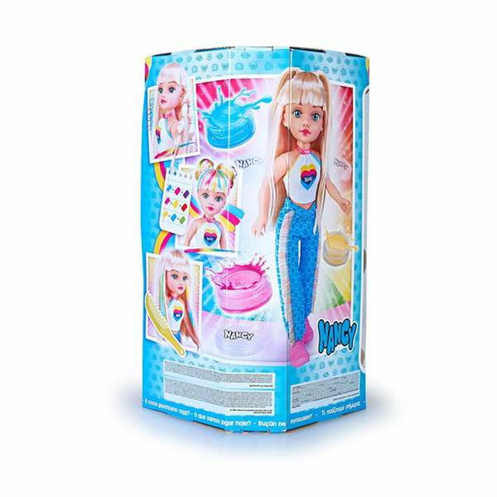 Famosa Muñeca Nancy Colour Mix 42 cm con Kit de 3 Acuarelas Famosa Muñeca Nancy Colour Mix 42 cm con Kit de 3 Acuarelas