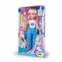 Famosa Muñeca Nancy Colour Mix 42 cm con Kit de 3 Acuarelas