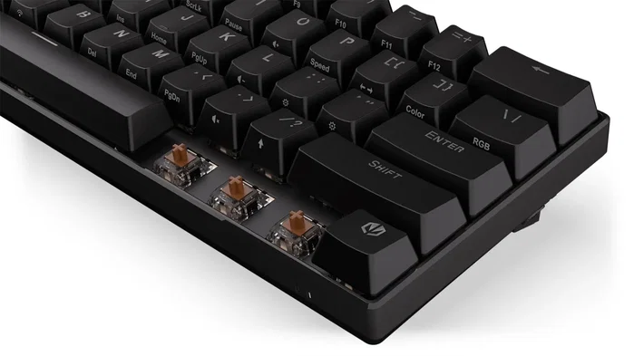 Endorfy Thock Compact Wireless Klawiatura Mechaniczna 60% Kailh Box Brown Layout Polaco Endorfy Thock Compact Wireless Klawiatura Mechaniczna 60% Kailh Box Brown Layout Polaco
