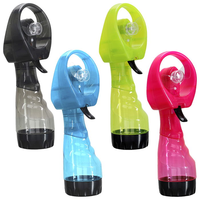 Jet Lag Ventilador Pulverizador Jet Lag Altura 27 cm Funciona con 2 Pilas AA