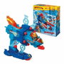 Magic Box Superthings Blaster Jet Mega Nave y Disparador 2 en 1
