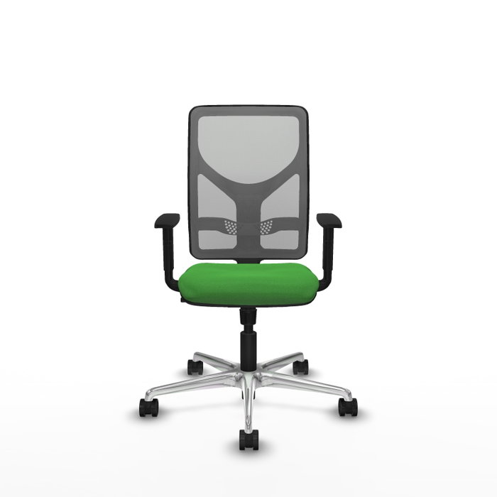 PIQUERAS Y CRESPO Silla de oficina Motilla con mecanismo Sincro, Verde y Gris PIQUERAS Y CRESPO Silla de oficina Motilla con mecanismo Sincro, Verde y Gris