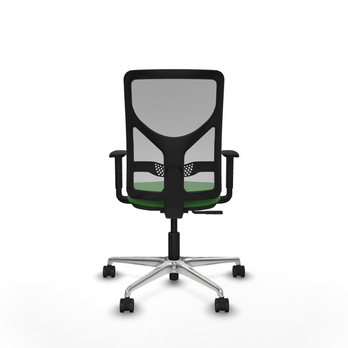 PIQUERAS Y CRESPO Silla de oficina Motilla con mecanismo Sincro, Verde y Gris PIQUERAS Y CRESPO Silla de oficina Motilla con mecanismo Sincro, Verde y Gris