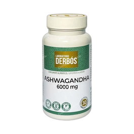 DERBOS Ashwagandha 6000 mg - 30 Cápsulas - Suplemento Dietético