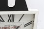 DKD Home Decor Reloj de Pared Tradicional Blanco Negro 60 x 89 x 6 cm (2 Unidades)