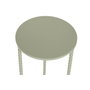 DKD Home Decor Set de 3 Mesitas Auxiliares de Metal Verde Menta Bolas