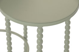 DKD Home Decor Mesita Auxiliar Urban Verde Menta 32 x 70 x 32 cm Set de 3