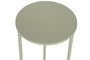 DKD Home Decor Set de 3 Mesitas Auxiliares de Metal Verde Menta Bolas