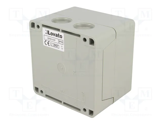 LOVATO ELECTRIC Interruptor de leva 16A 2 posiciones 0-1 3 polos LOVATO ELECTRIC Interruptor de leva 16A 2 posiciones 0-1 3 polos