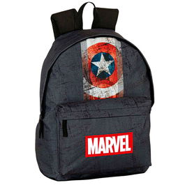 PERONA Mochila Heritage Capitán América Marvel para Ordenador Portátil, Adaptable 42 cm