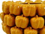 DKD Home Decor Jarrón de Gres Pimientos Amarillo 30x30x20 cm