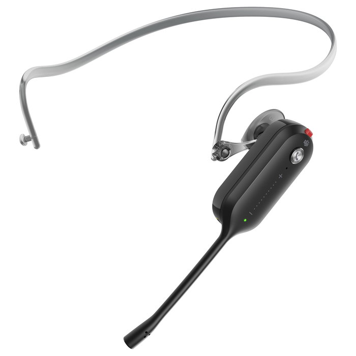 Yealink WH63 E2 Teams Auriculares Inalámbricos para Llamadas/Música, Negro