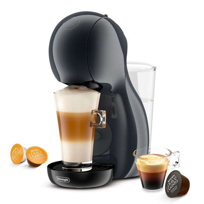 De'Longhi Piccolo XS EDG210.A Cafetera de Cápsulas Negra