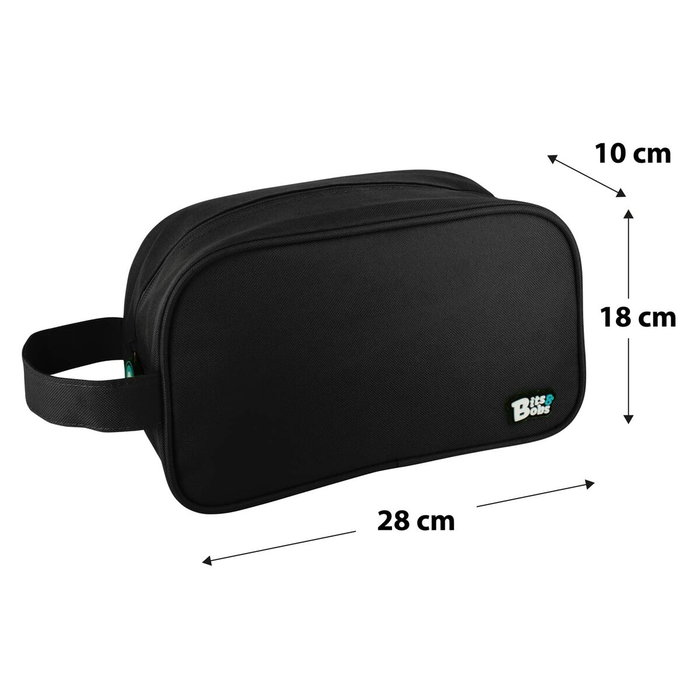 Grafoplás Neceser Cuadrado Bits&Bobs Negro