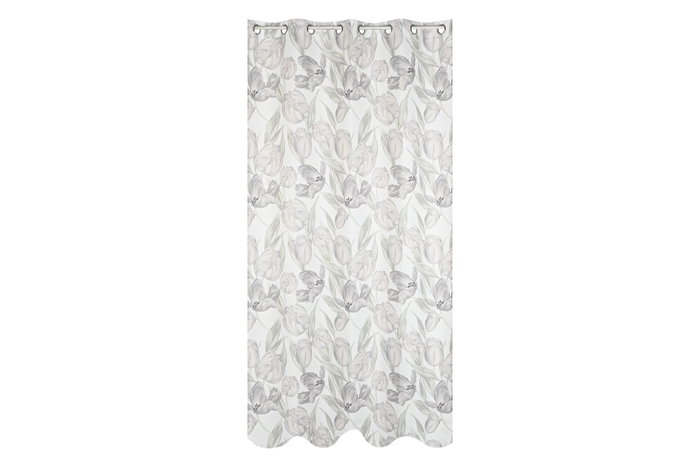 DKD Home Decor Cortina de Poliéster con Tulipanes Impresos 140x0,3x260 cm DKD Home Decor Cortina de Poliéster con Tulipanes Impresos 140x0,3x260 cm