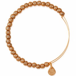 Alex And Ani Pulsera Eufrates Acabado Envejecido Rosa