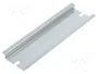 FIBOX Carril DIN TS35 de acero y zinc 110mm