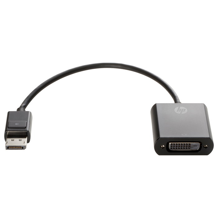 HP Adaptador DisplayPort a DVI-D FH973AA Negro
