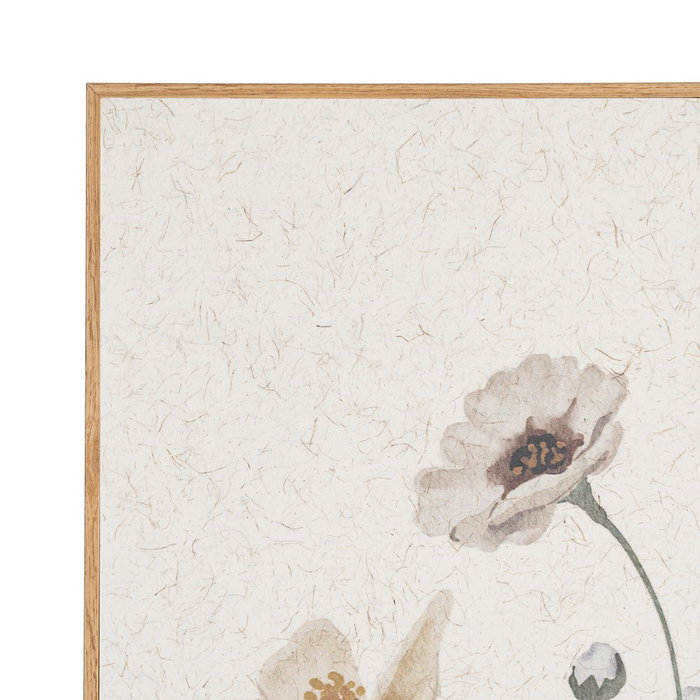 Ixia Cuadro Flor 2/M Madera Impreso 51,50 x 3,50 x 71,50 cm