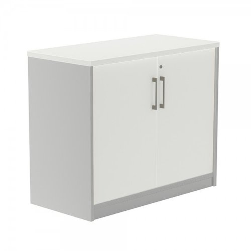Rocada Armario con dos puertas y un estante serie Store 78x90x45 cm gris/blanco