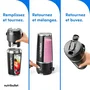 Licuadora Nutribullet Flip, Modelo NBP106B, Color Negro