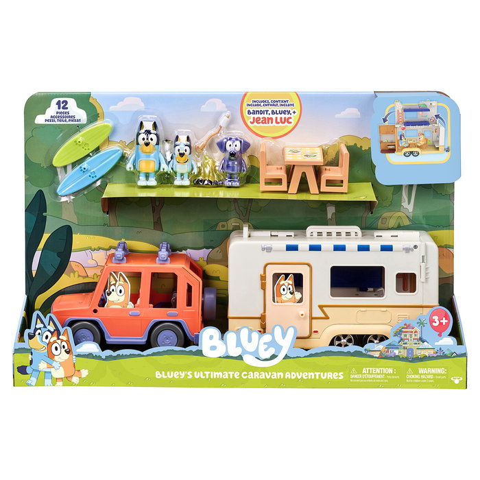 Moose Bluey Set Cruiser Y Campervan 13096 | Juguete Infantil +3 Años