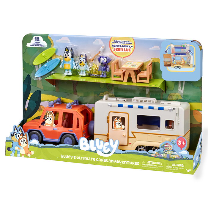 Moose Bluey Set Cruiser Y Campervan 13096 | Juguete Infantil +3 Años