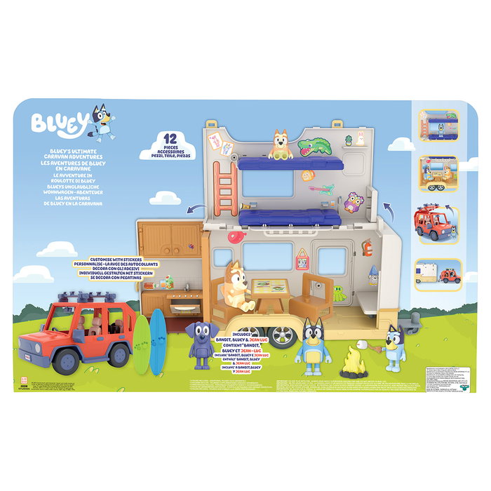 Moose Bluey Set Cruiser Y Campervan 13096 | Juguete Infantil +3 Años