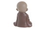 DKD Home Decor Figura de Resina Monje Surtido de 3 Unidades