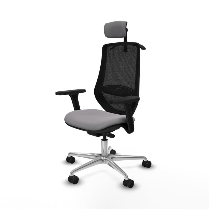 PIQUERAS Y CRESPO Silla de oficina Mardos con mecanismo Sincro/Traslack Gris y Negro PIQUERAS Y CRESPO Silla de oficina Mardos con mecanismo Sincro/Traslack Gris y Negro