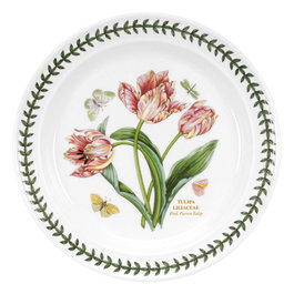 Portmeirion Plato Llano Botanic Garden Tulipán 25 cm (6 Unidades) - Cerámica