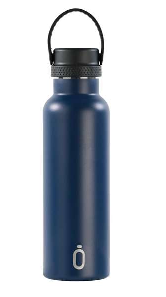 Botella Térmica F.C. Barcelona Azul marino Silicona Acero Inoxidable