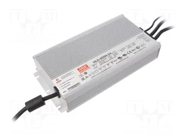 MEAN WELL HLG-600H-24 Alimentador LED de 600W 24VDC 25A