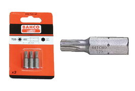 BAHCO Punta Torx T-25 25x25 mm (Blíster 3 unidades)