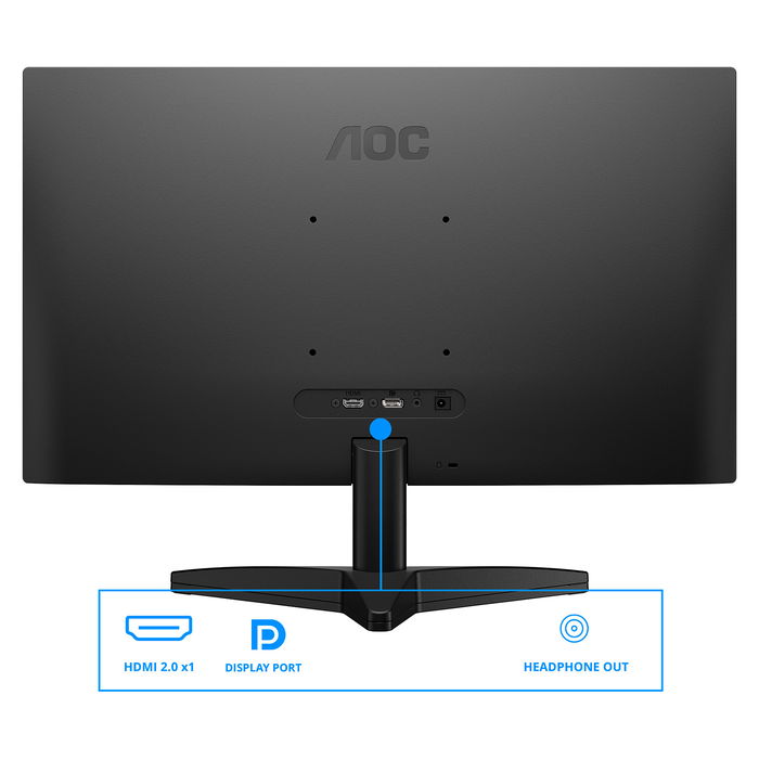 AOC Monitor Gaming Q24B36X, 60.5 cm (23.8"), Quad HD (2560x1440) IPS, 144 Hz, 4 ms, HDR10, 1300:1, Negro