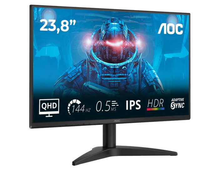 AOC Q24B36X Monitor Gaming 23.8 Pulgadas Quad HD IPS 144Hz Negro AOC Q24B36X Monitor Gaming 23.8 Pulgadas Quad HD IPS 144Hz Negro