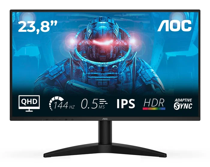 AOC B3 Q24B36X Monitor PC 23.8 pulgadas Quad HD 2560 x 1440 LED 4 ms Negro AOC B3 Q24B36X Monitor PC 23.8 pulgadas Quad HD 2560 x 1440 LED 4 ms Negro