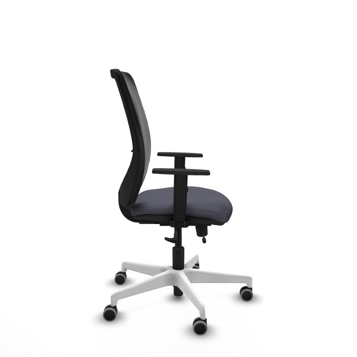 PIQUERAS Y CRESPO Silla de oficina Zulema Gris oscuro y Negro PIQUERAS Y CRESPO Silla de oficina Zulema Gris oscuro y Negro