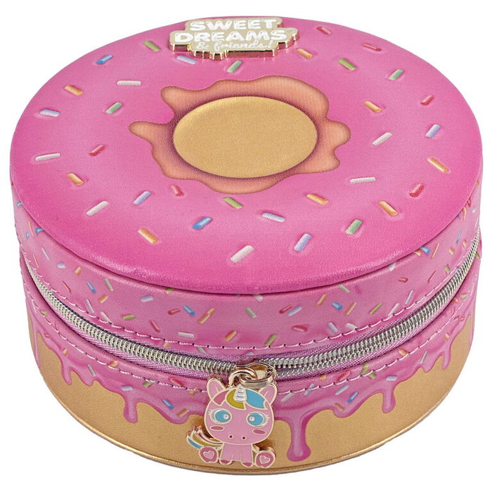 KIDS LICENSING Joyero Donut Sweet Dreams Tamaño: 12x12x6cm