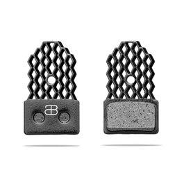 Absolute Black Pastillas de Freno de Grafeno para Shimano - Aleta Refrigeración Panal