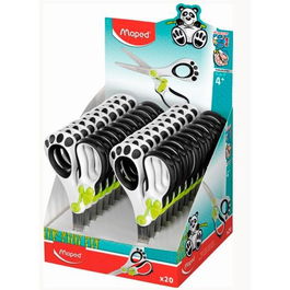 Maped Tijeras Koopy Kidy Learn Primeras Tijeras 13 cm, Apertura Automática, Recomendado para Niños a Partir de 4 Años